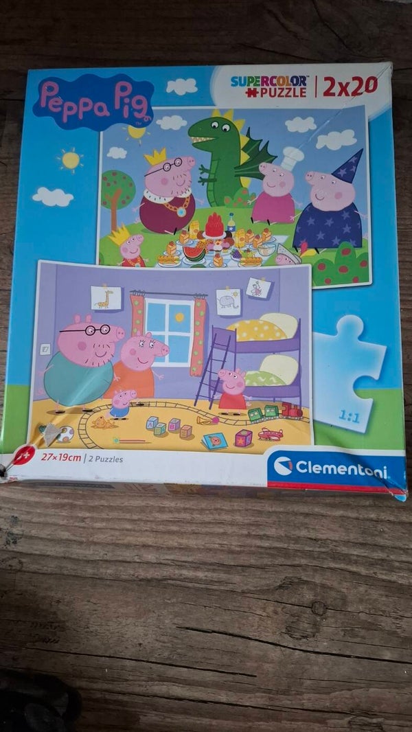 2dehandse puzzel peppa pig