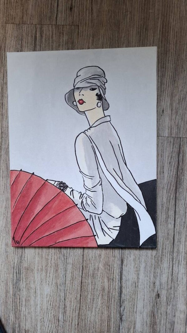 2dehandse art Mooi schilderij