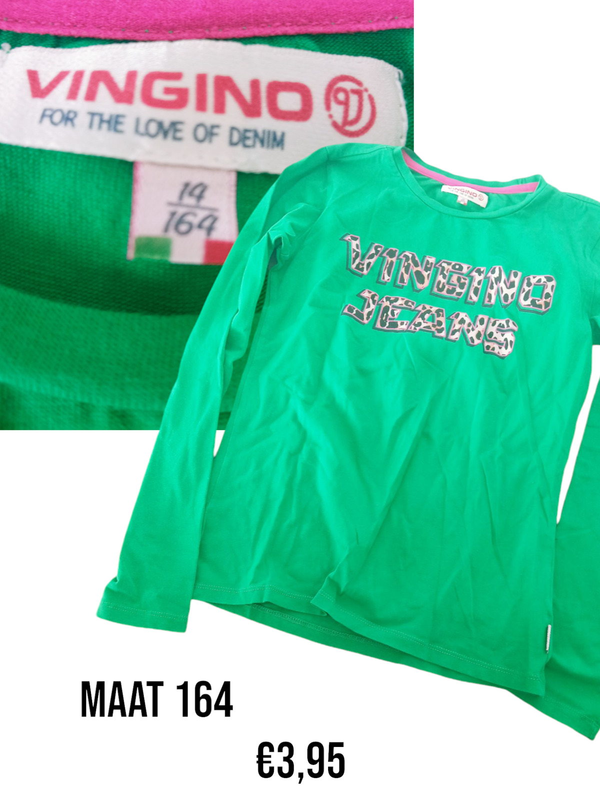 Meiden Trui maat 164 Restyle it www.restyle it