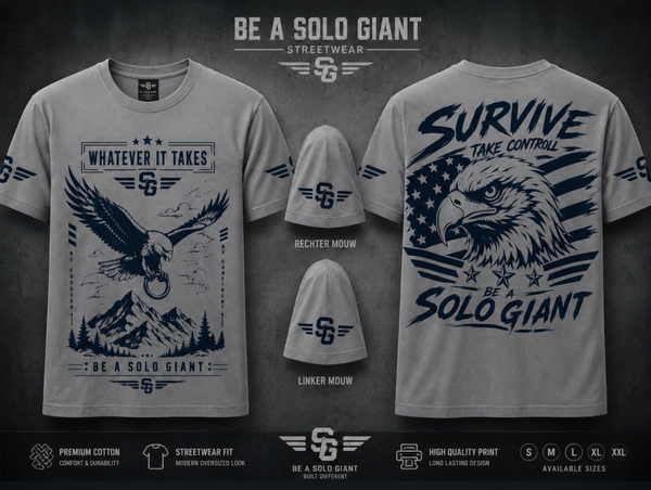 Be a solo Giant heren T-shirt
