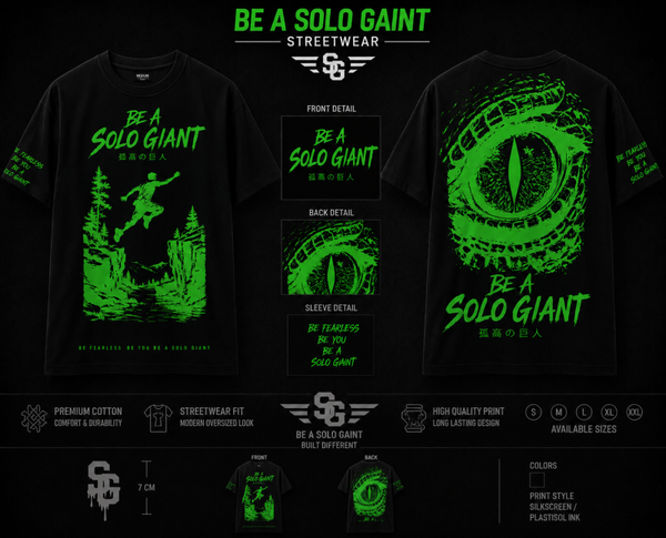 Be a solo Giant heren T-shirt
