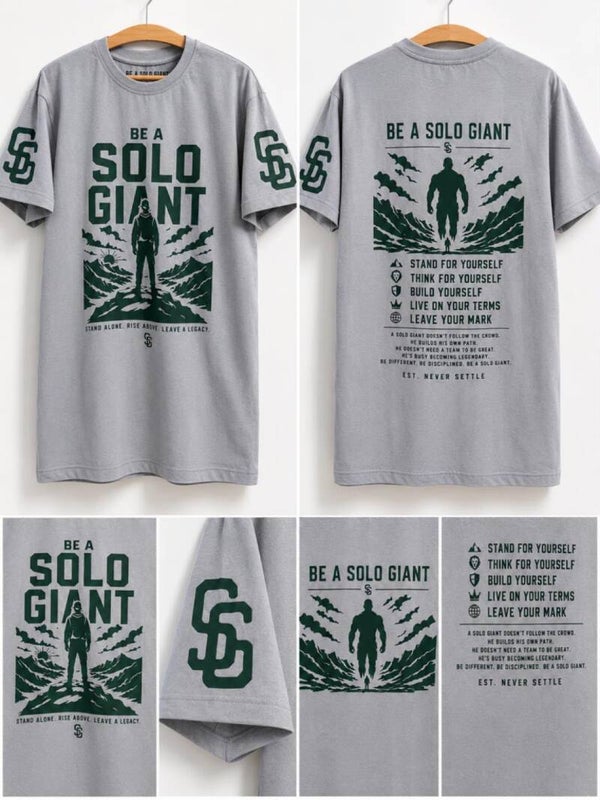 Be a solo Gaint heren T-shirt
