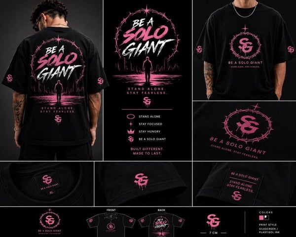 Be a solo Gaint heren T-shirt XL
