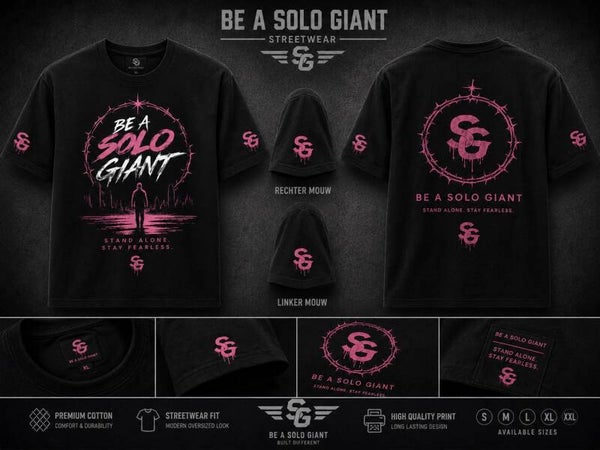 Be a solo Gaint heren T-shirt