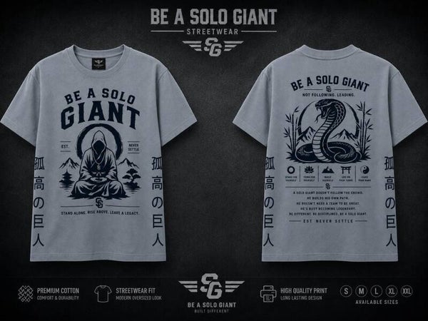 Be a solo Giant heren T-shirt