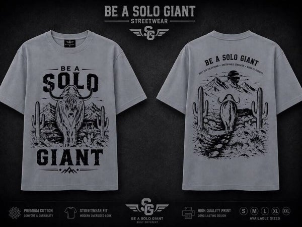 Be a solo Gaint heren T-shirt