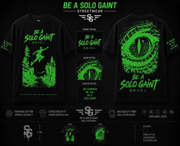 Be a solo Gaint heren T-shirt