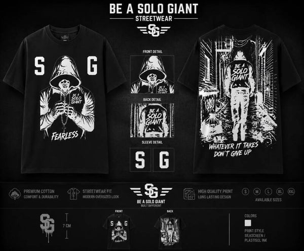 Be a solo Gaint heren T-shirt
