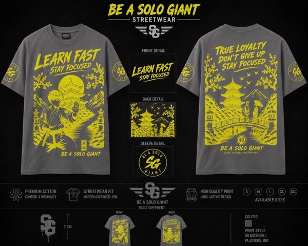 Be a solo Giant heren T-shirt