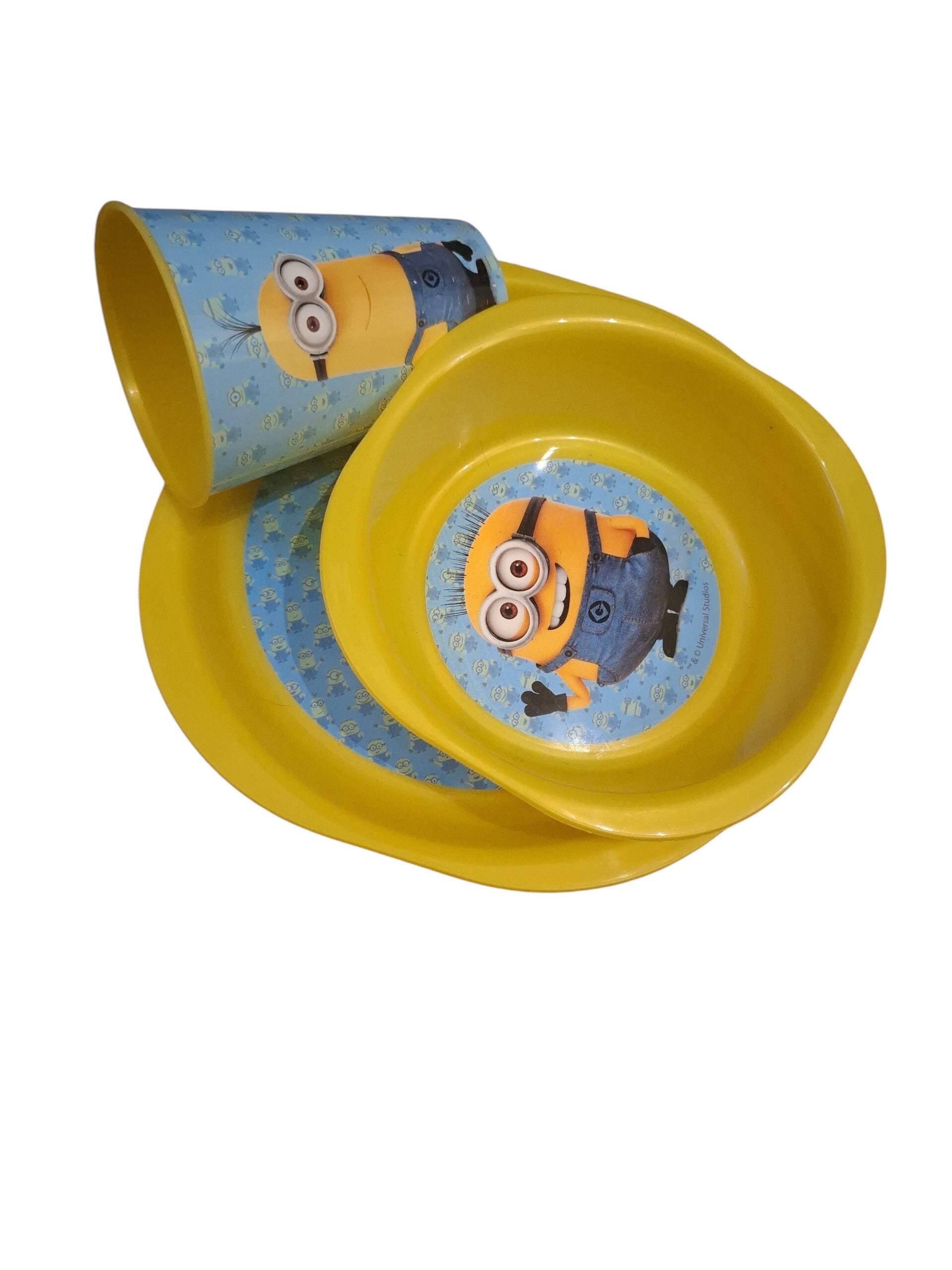 2dehands Kinder set beker bord en schaal
