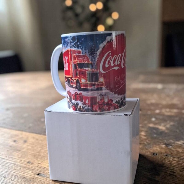 Bedrukte Mok Nieuw Cocacola Kerst