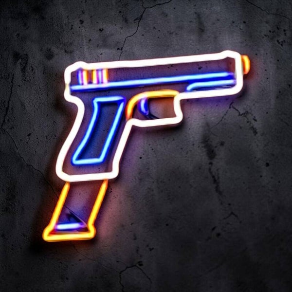 3D LED Neon verlichting Pistool