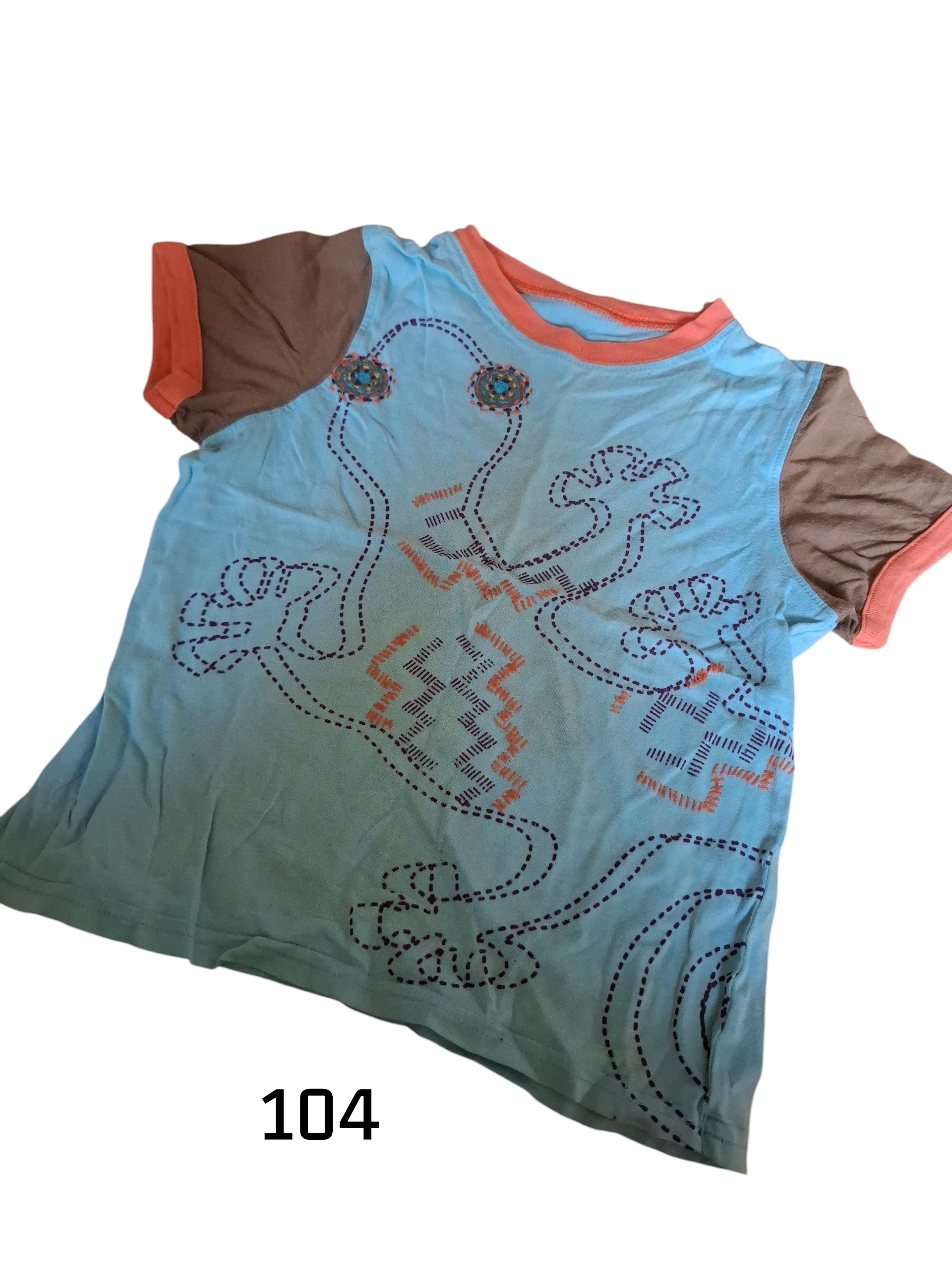 Jongens T-shirt maat 104  Bij restyle-it Jouw 2dehands Webwinkel