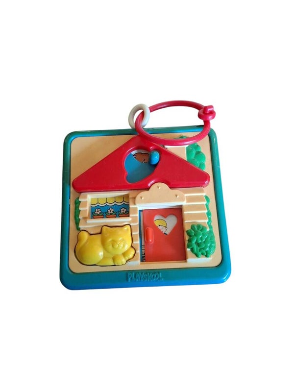Speelgoed huisje voor aan de box