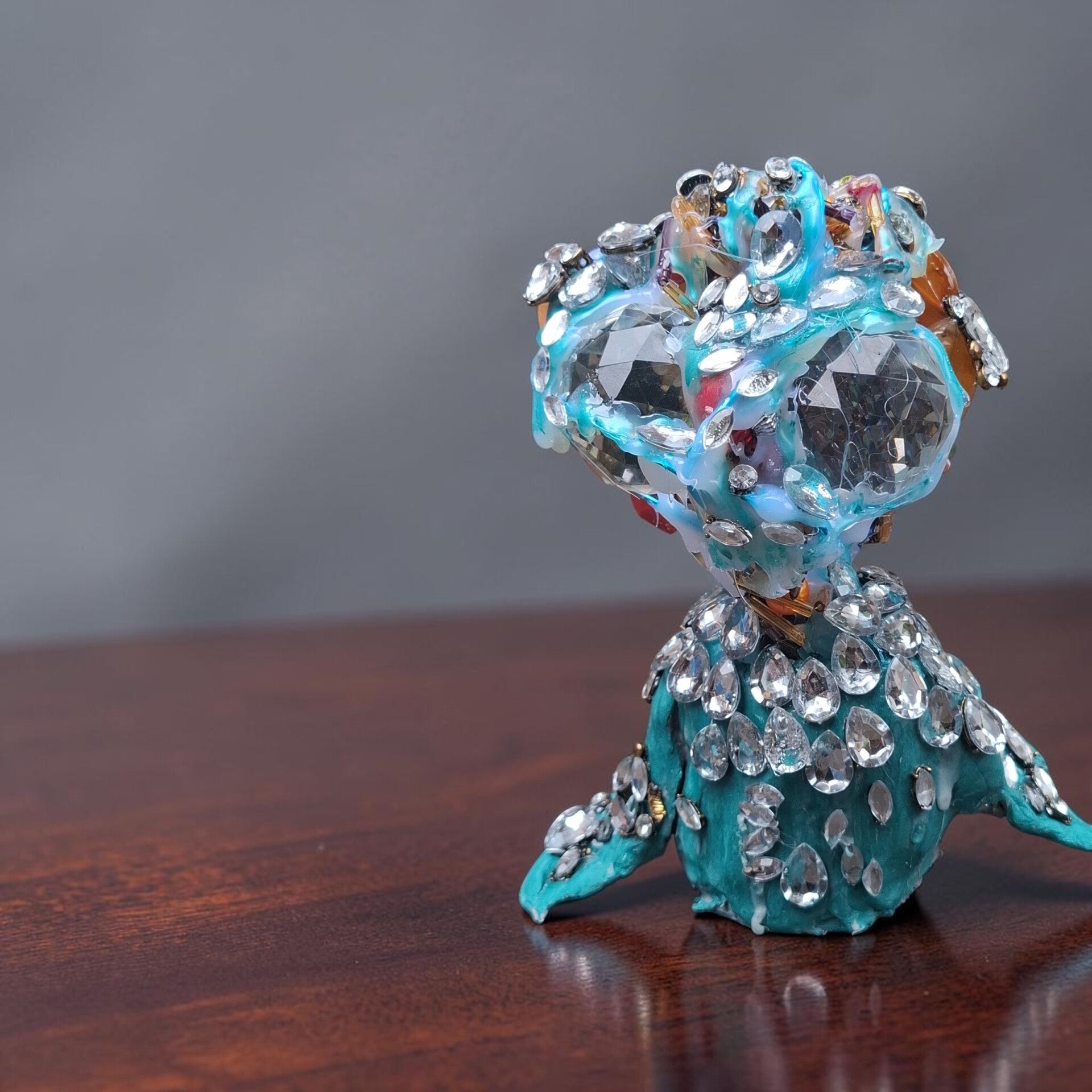 Handmade Diamanten Vogel