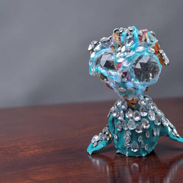 Handmade Diamanten Vogel