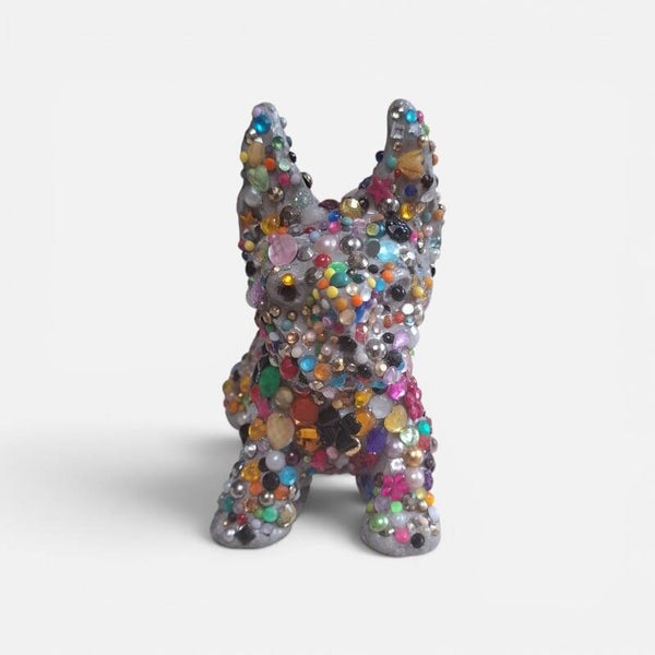 Handmade beeldje pitbull