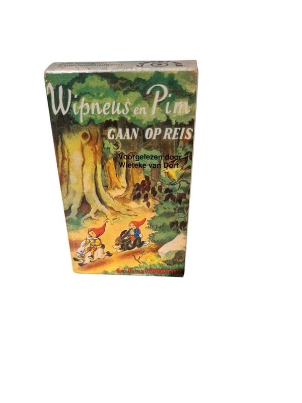 Cassette wipneus en pim gaan op reis