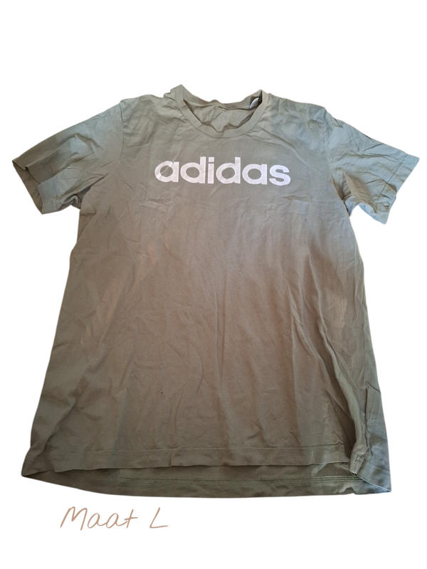 Heren T-shirt maat L adidas