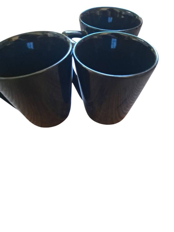 2dehandse mokken set zwart drie stuks