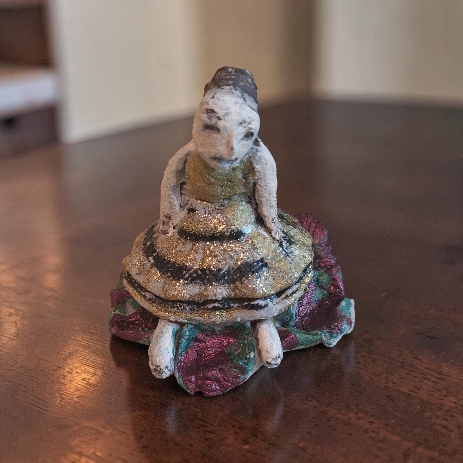 Handgemaakt met Klei Ballerina 4 cm