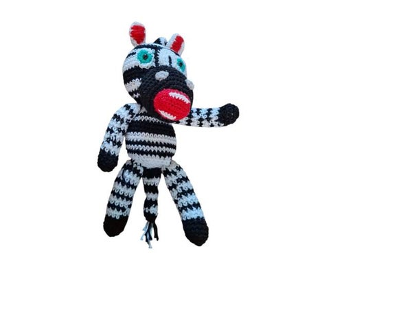 Tweedehands Knuffel zebra