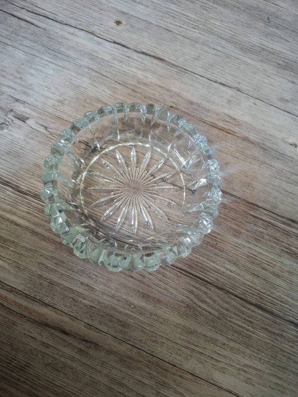 Glazen asbak   Restyle-it 2dehands Online winkelen