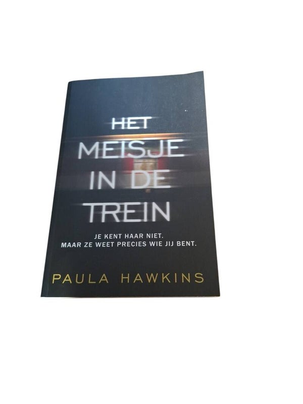 Tweedehands Leesboek - meisje in de trein