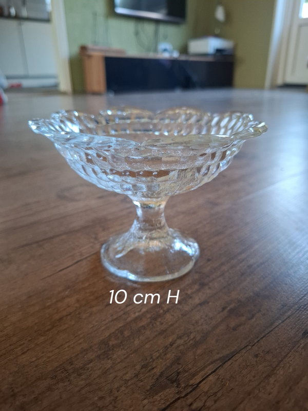2dehandse dessert glas