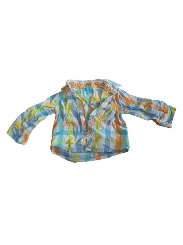 Jongens Blouse maat 74 Hema