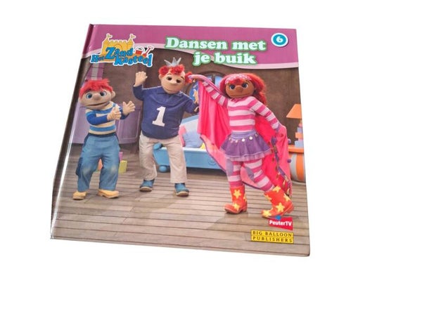 Kinderboek Zand het kasteel -dansen met je buik