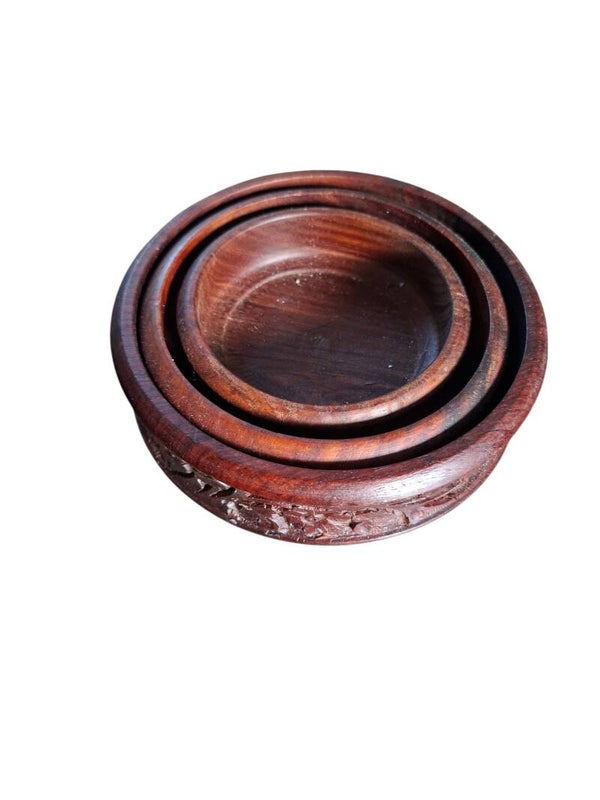 Tweedehands Houten schaaltjes