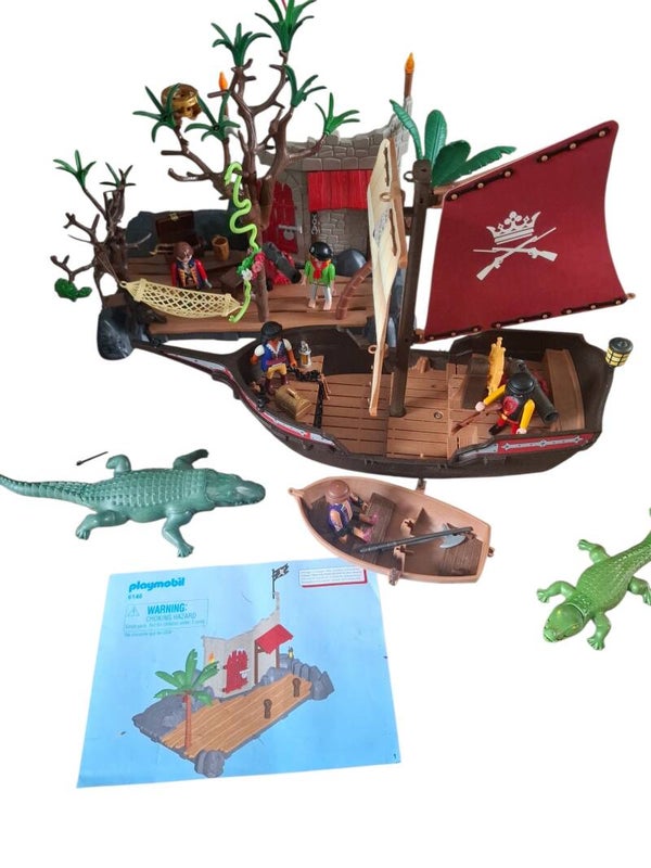 Playmobil piratte fort  plus piraten schip