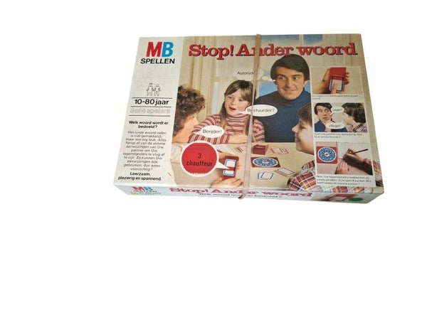 tweedehands mb spel stop! een ander woord