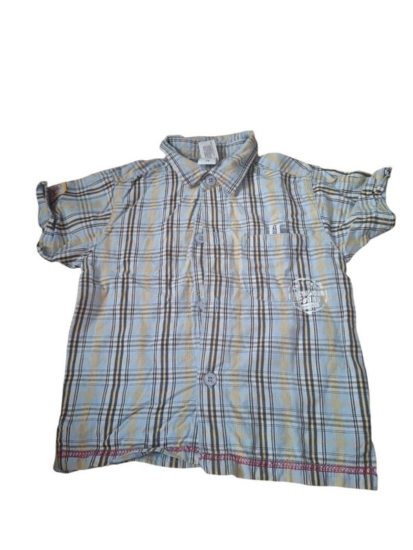 Baby jongens blouse maat 74 C&A