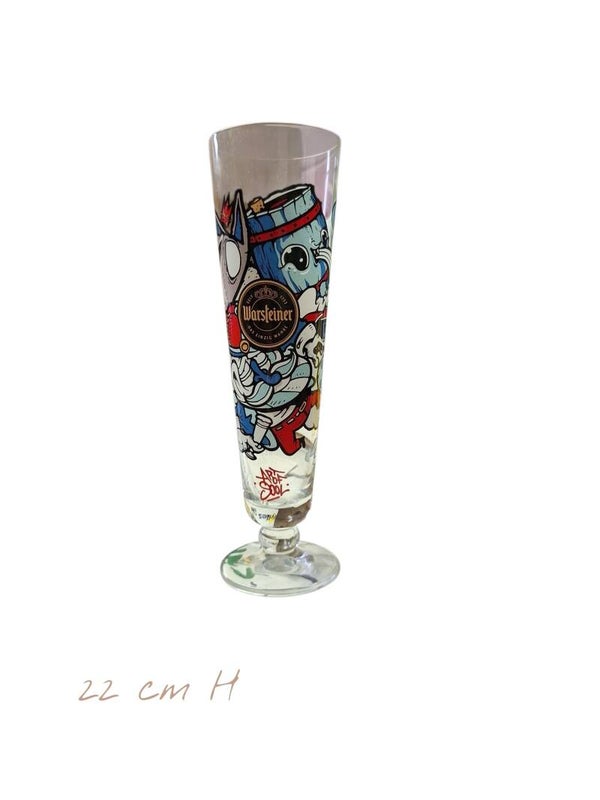 Warsteiner Art Collection - Art of Sool, Andy Gellenberg Design Beer Glass
