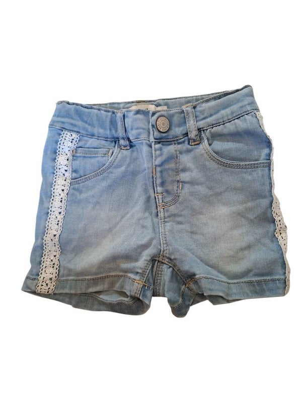 Meiden korte spijkerjeans maat 98 Name-it