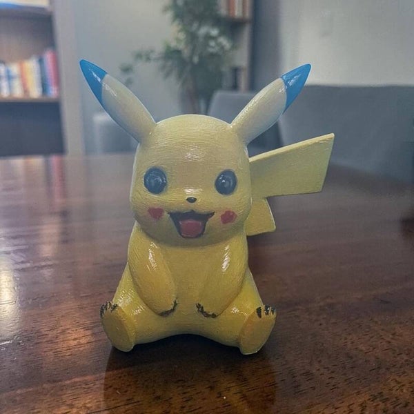 3D print handgeschilderd pikatju