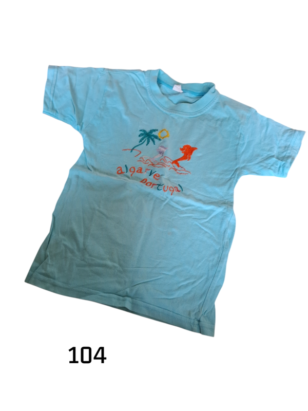 Jongens T-shirt maat 110  Bij restyle-it Jouw 2dehands Webwinkel