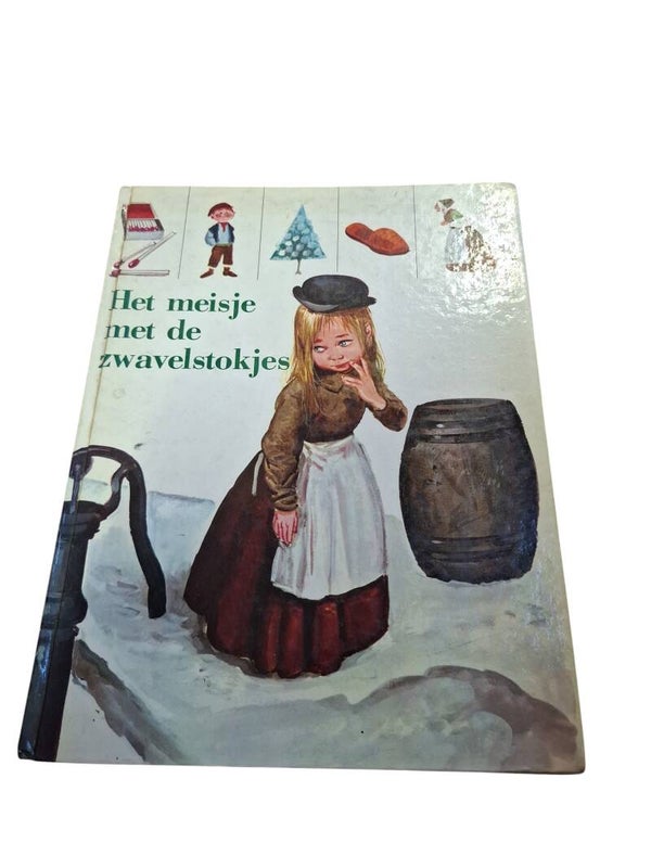 Kinder boek -het meisje met de zwavelstokjes