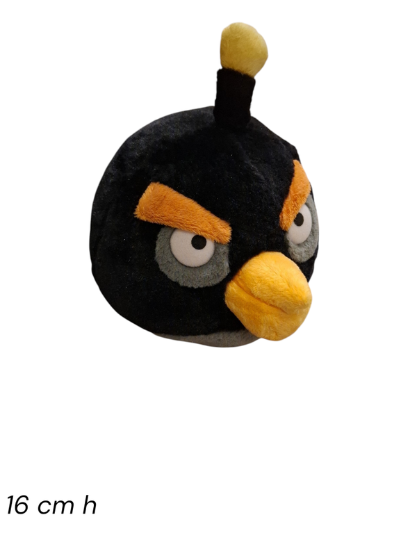 Angry Black Bird 16 cm