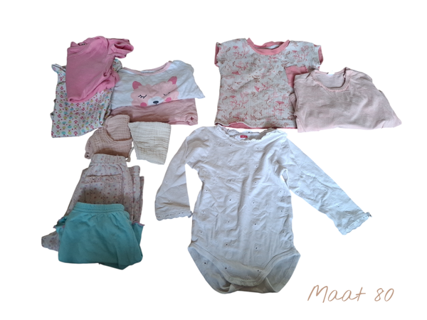 Meiden Baby pakket 80  Bij restyle-it Jouw 2dehands Webwinkel