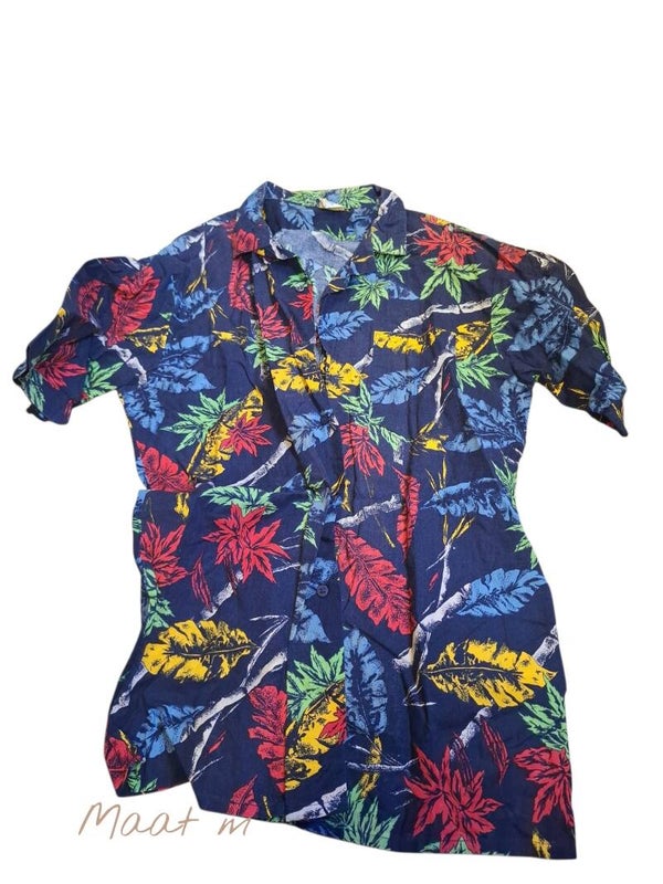 Vintage heren blouse maat m