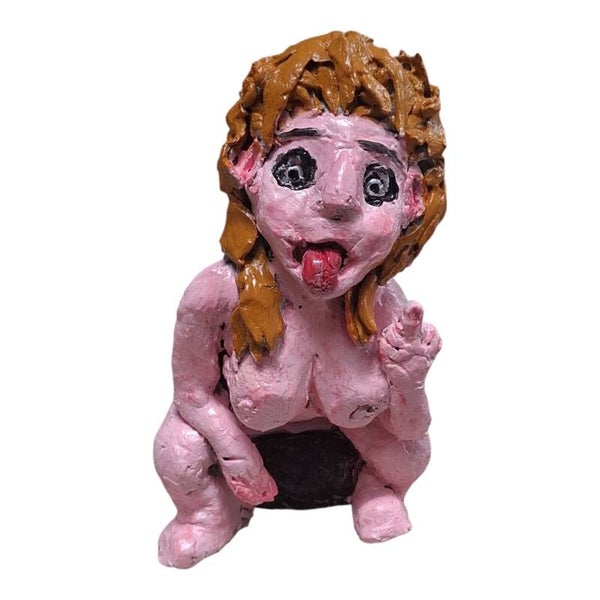 Handgemaakt Van klei Crazywomen