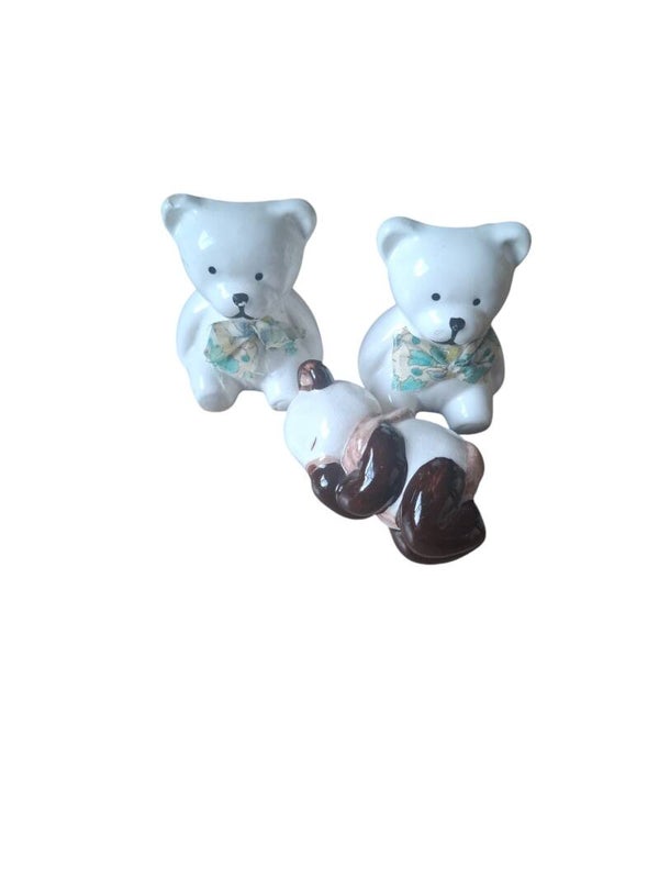 2dehandse Decor beertjes 3 stuks