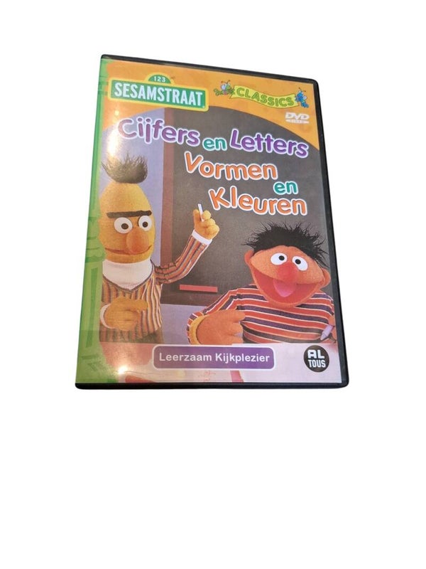 Dvd-Sesamstraat cijfers en letters