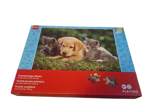 Puzzel huisdieren