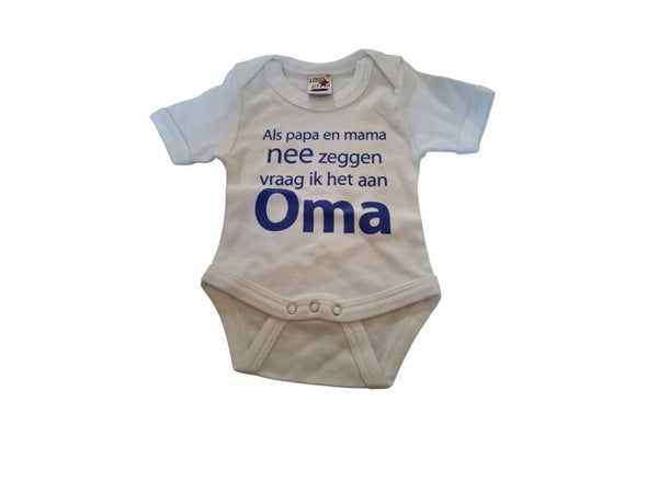 Baby jongens Romper maat 56 logo star