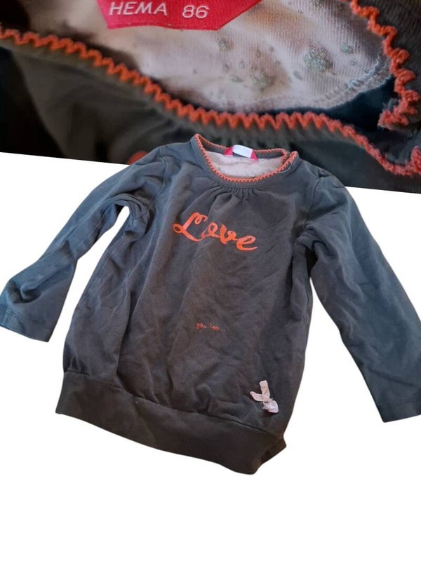 Meiden Baby trui maat 86  Bij restyle-it Jouw 2dehands Webwinkel