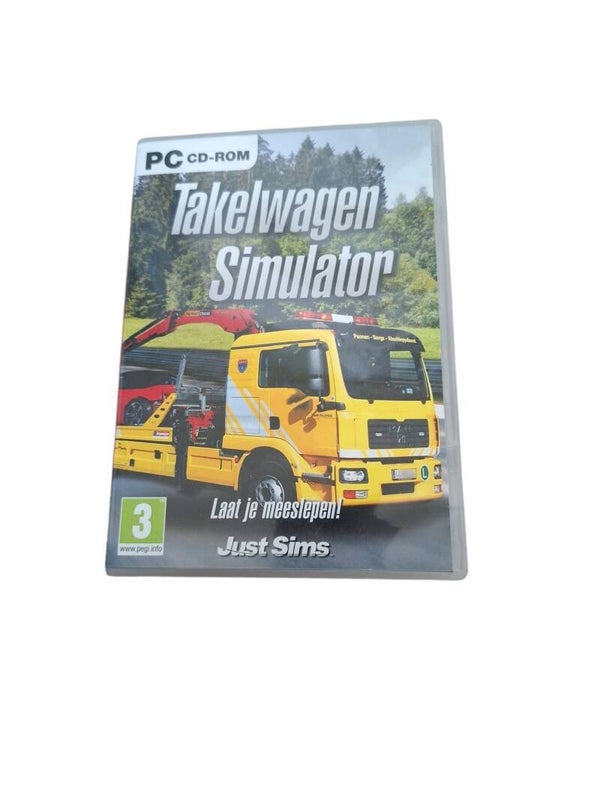 Pc-Cdrom takelwagen simulator